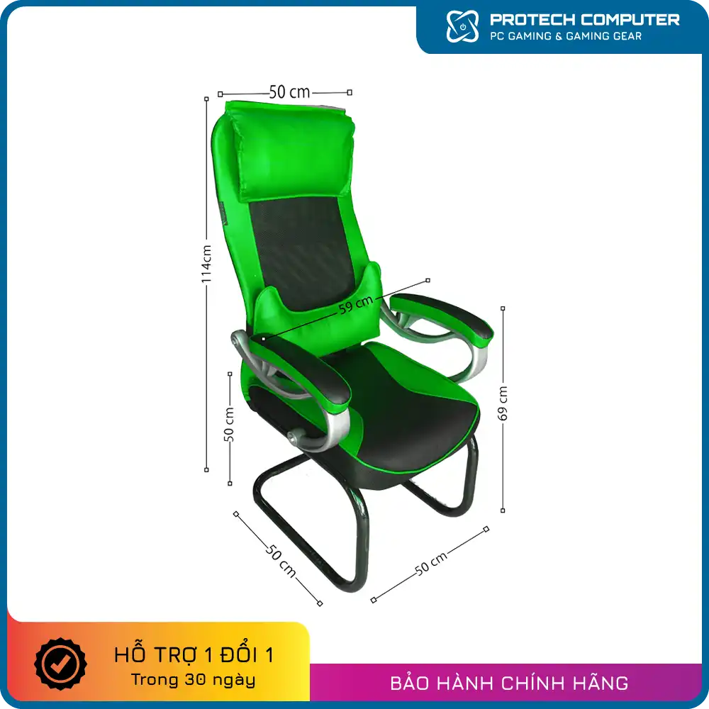 Ghế Gaming – Quán Net HQ-G32 (Lưới chịu lực)